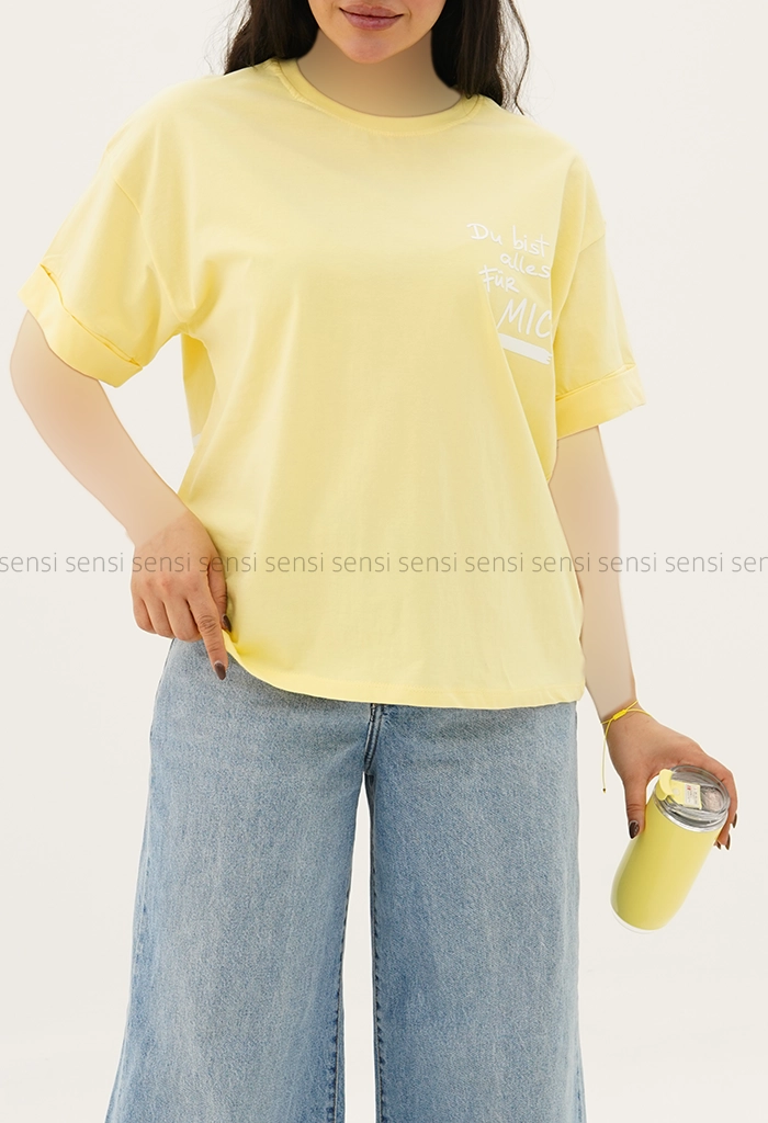 تیشرتdu bist چاپی کد1005436